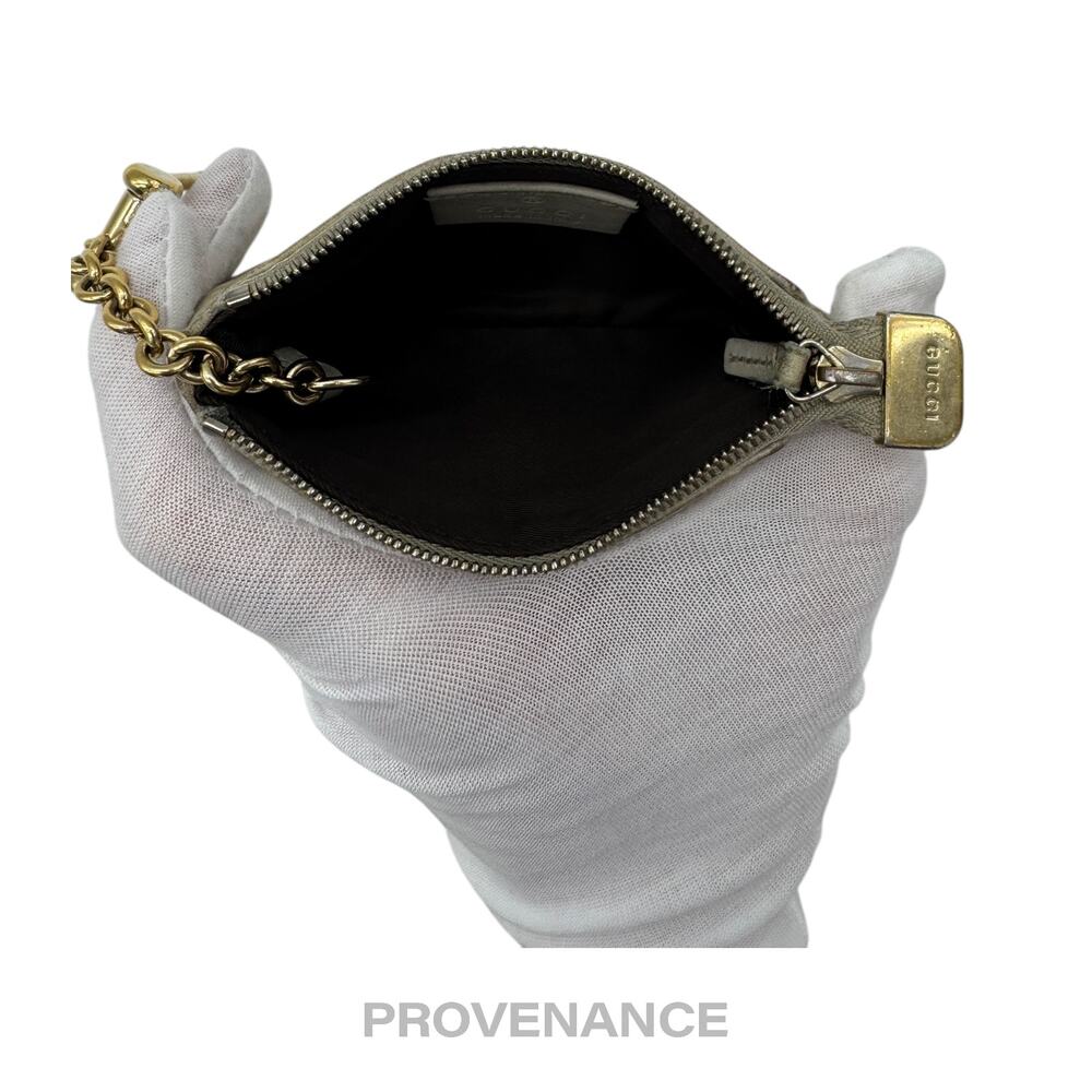🔴 Gucci Key Pouch Cles - Ivory Chalk GG Guccissima Leather - Picture 6 of 8